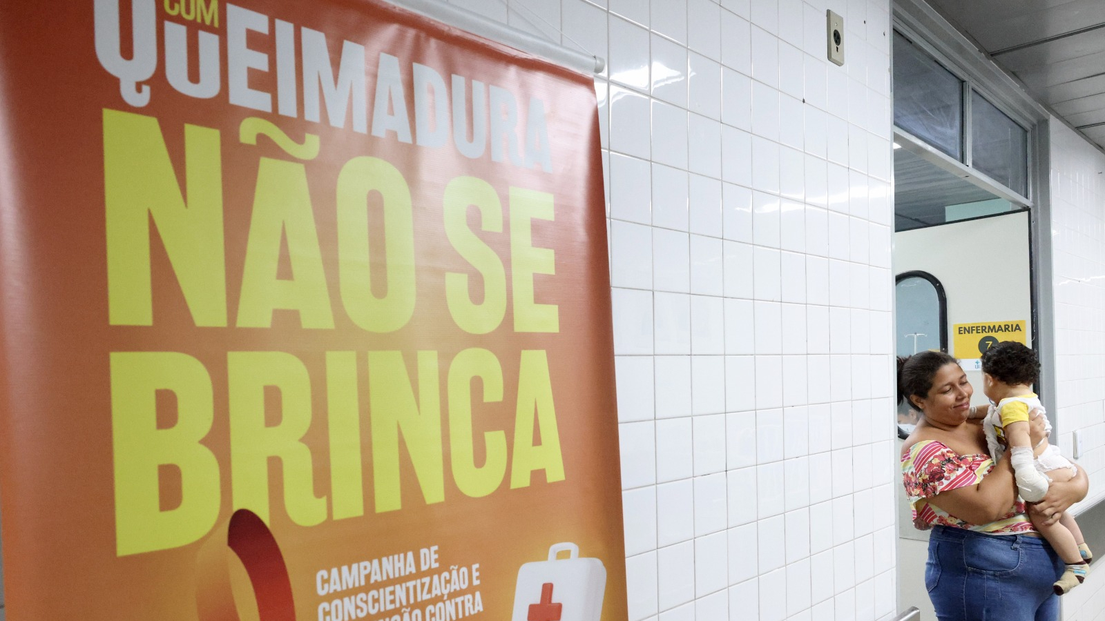 Banner da campanha Junho Laranja